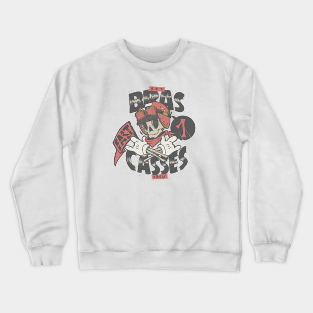 Bras Cassés Crewneck Sweatshirt by Bishok